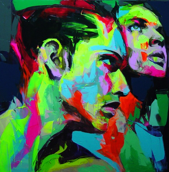 Francoise Nielly Portrait Palette Painting Expression Face024 - Click Image to Close